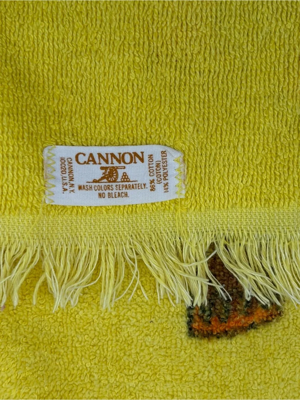 Vintage Cannon Merry Mushroom Hand Towels (set of 2)